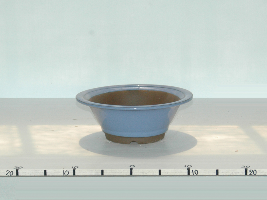 Yokkaichi Bonsai Pot W22cm Blue