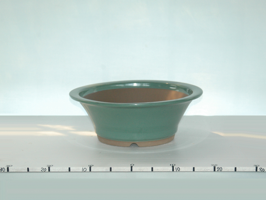 Yokkaichi Bonsai Pot W35.5cm Green