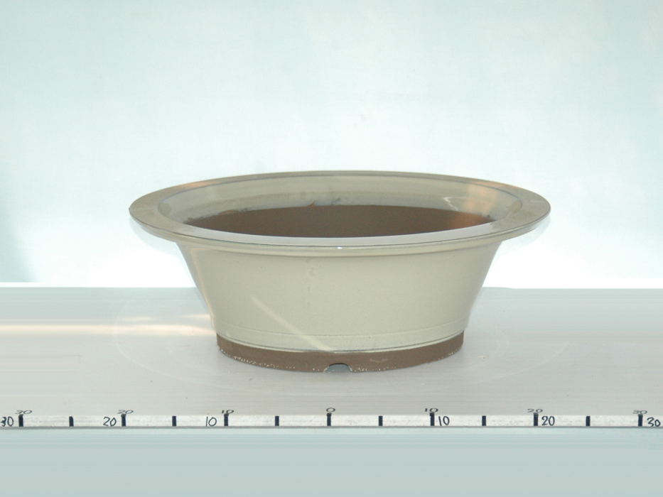 Yokkaichi Bonsai Pot W45cm White