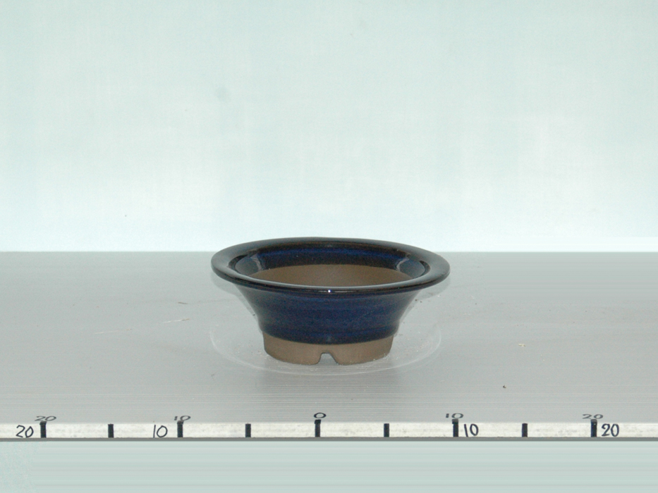 四日市鉢 中深鉢 6号 紺 四日市鉢 中深鉢 6号 紺