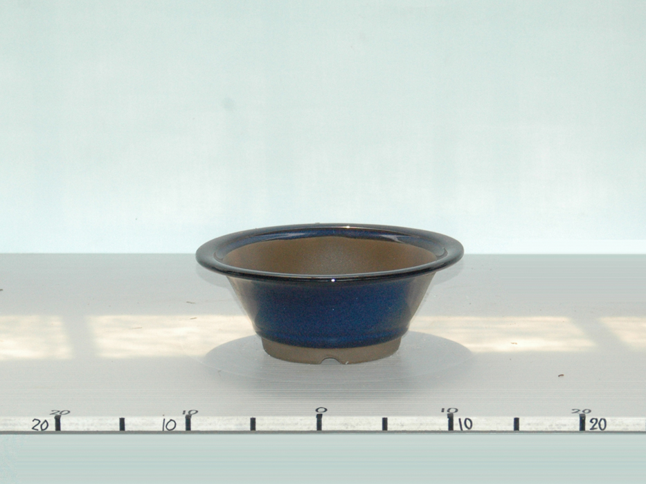 四日市鉢 中深鉢 7号 紺 四日市鉢 中深鉢 7号 紺