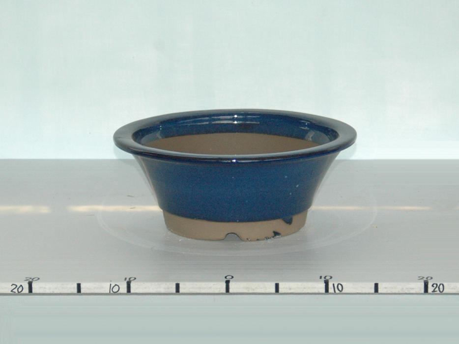 四日市鉢 中深鉢 8号 紺 四日市鉢 中深鉢 8号 紺
